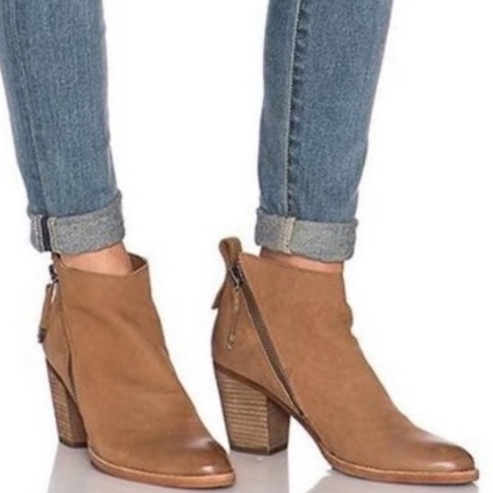 Dolce Vita Jaeger Leather Chunky Booties